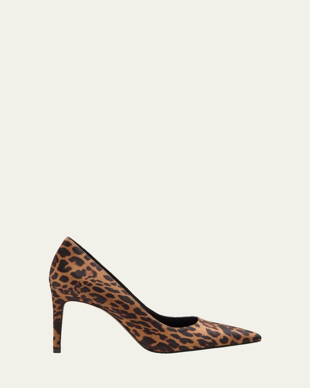 Stuart Power 85 Leopard-Print Pumps